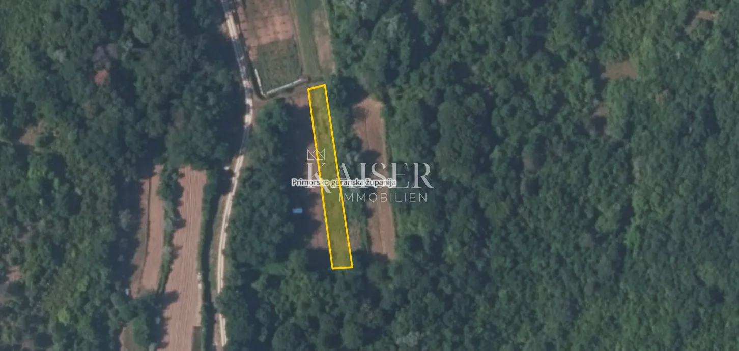 otok krk, soline- očiščeno poljoprivredno zemljište 1300m2 blizu mora - slika 5