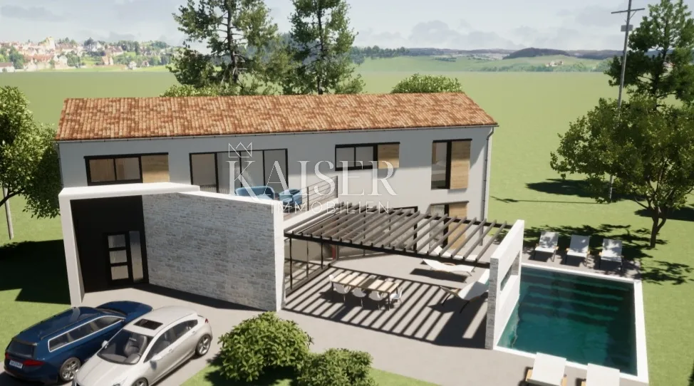 istra, vrsar - moderna vila s bazenom - slika 1