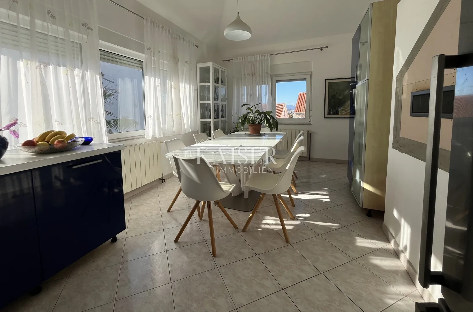otok krk, malinska - kuća 300 m2 sa pogledom na more - slika 9