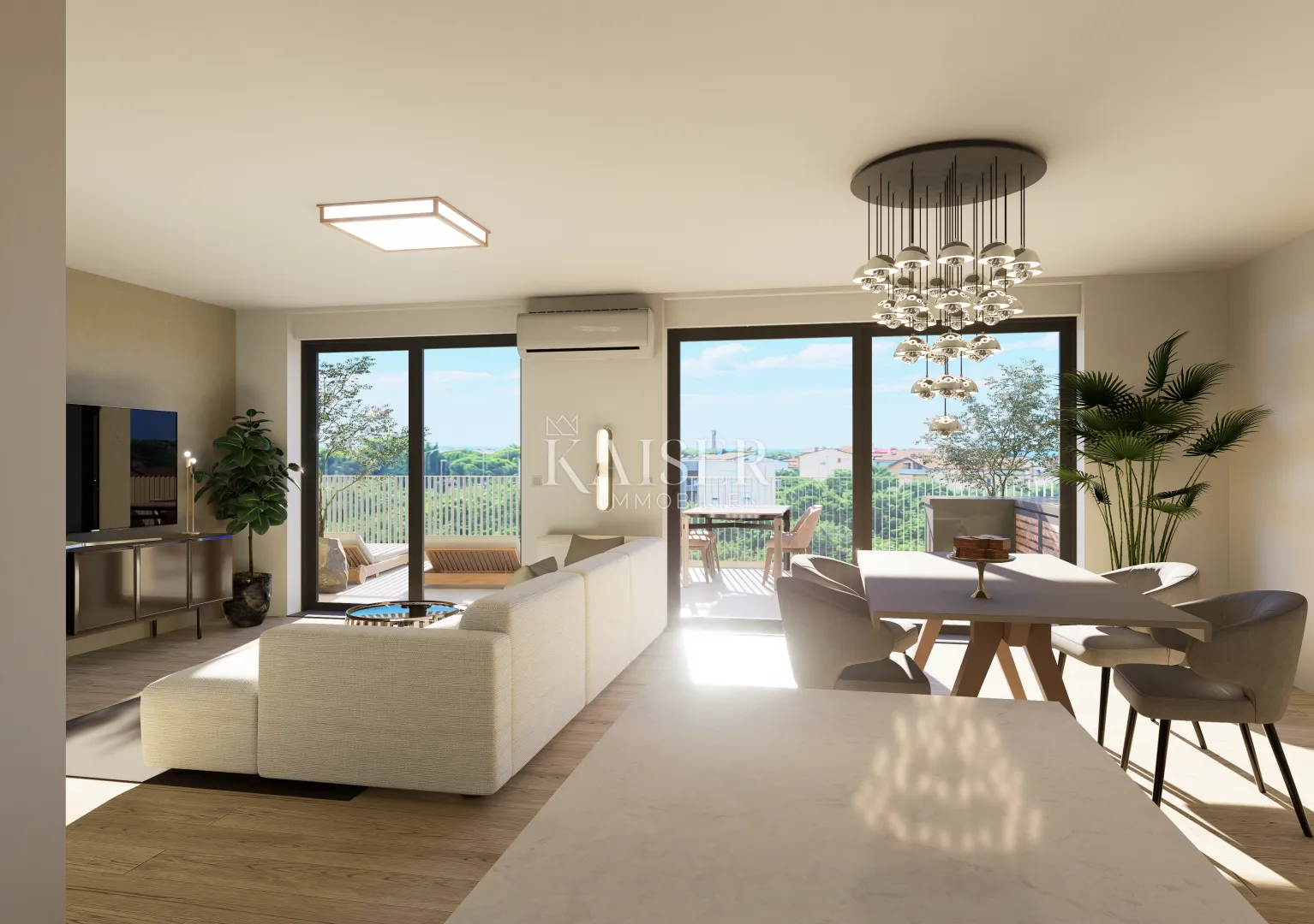 umag, istra, penthouse sa pogledom na more u luksuznoj zgradi - slika 11