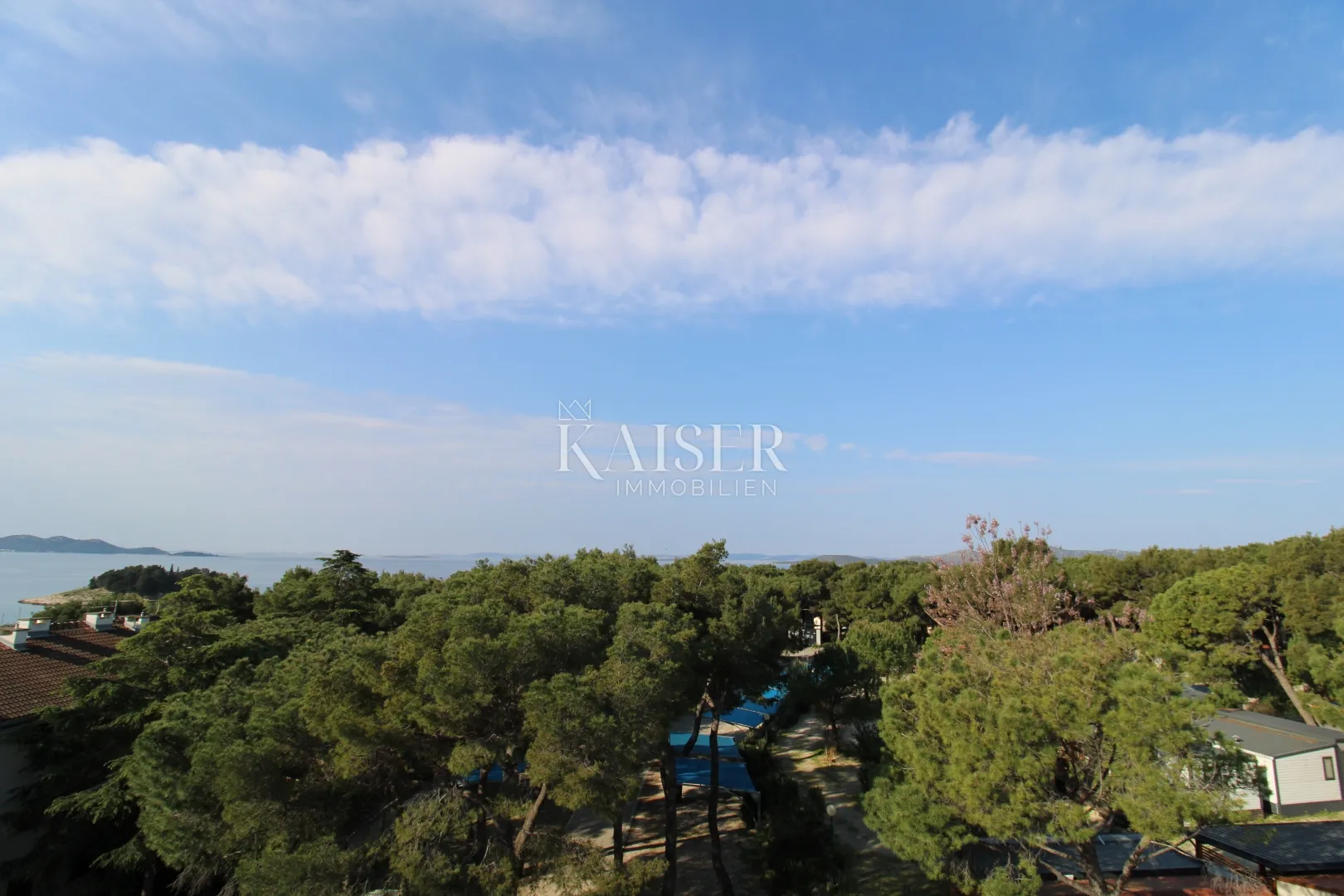 zadar,pakoštane: penthouse s krovnom terasom i pogledom na more - slika 8