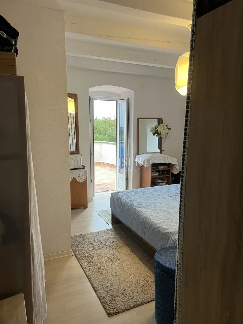 otok cres, punta križa - kamena kuća s pogledom na more - slika 8