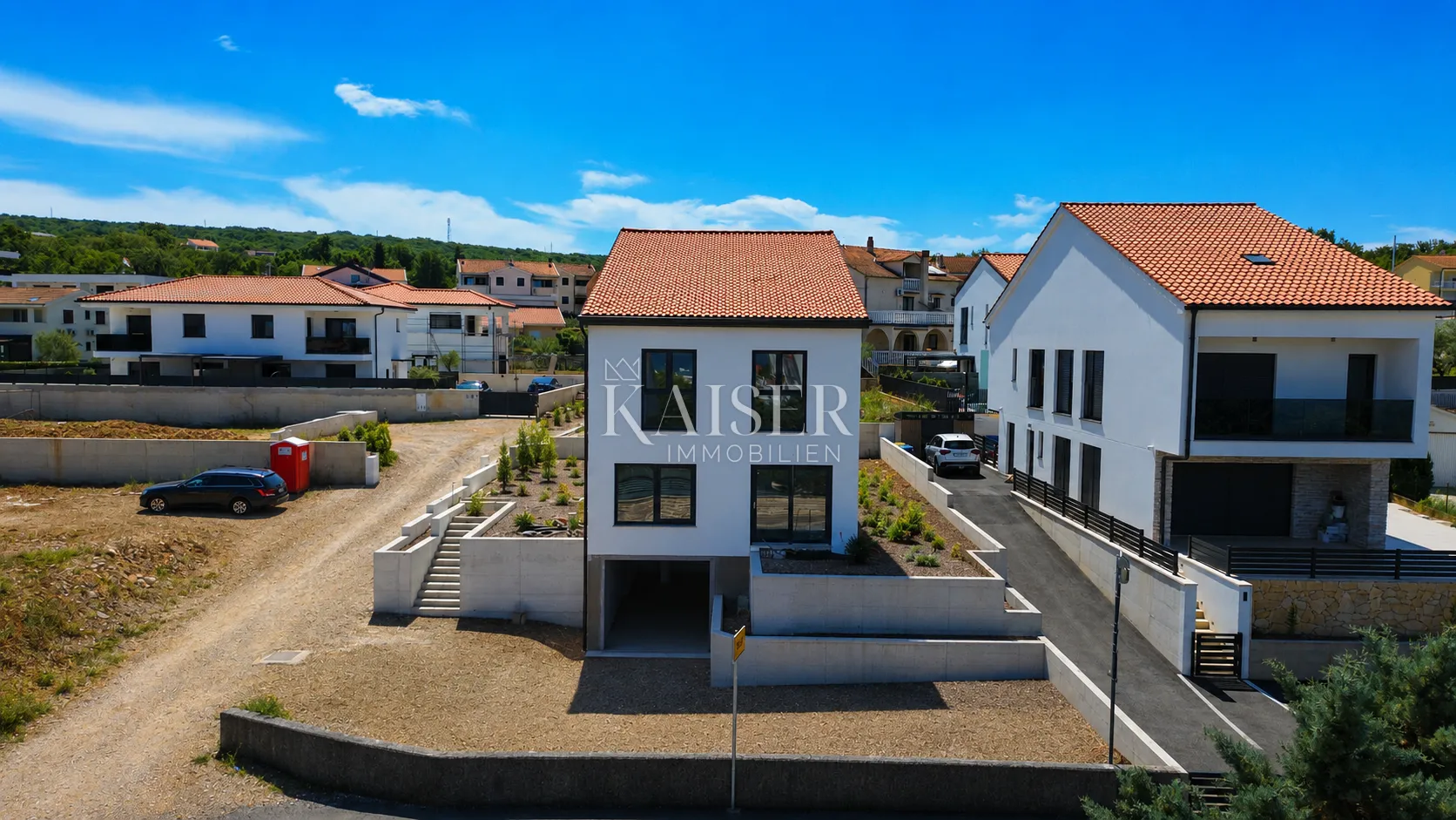 otok krk, malinska - duplex kuća sa podrumom u blizini mora - slika 11