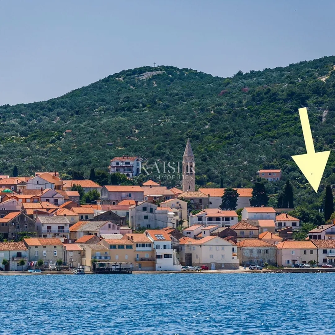 kali, otok ugljan kuća s dva stana i predivnim pogledom na more - slika 19
