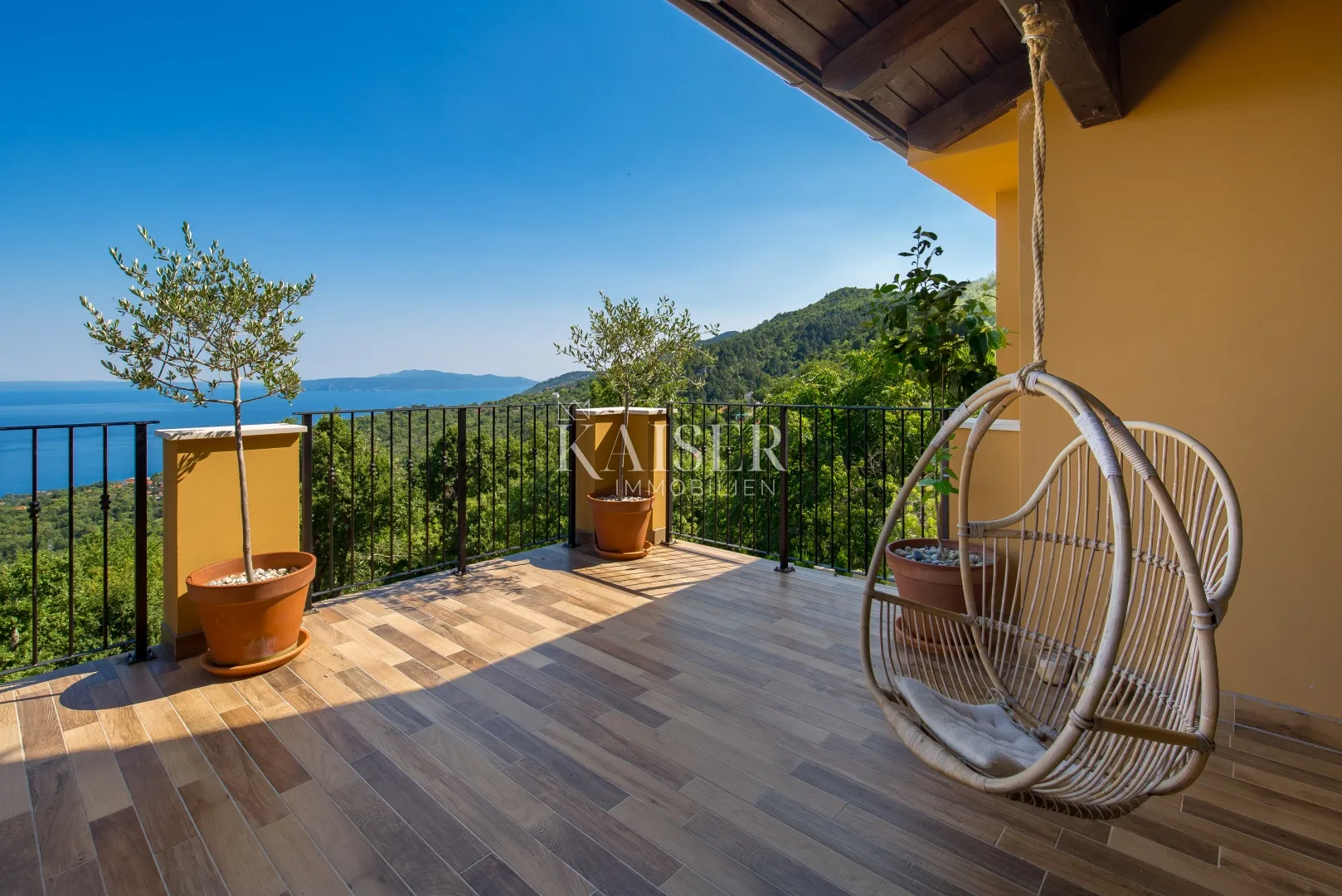 opatija, poljane,300 m2 kuće s prekrasnim pogledom na kvarner za najam - slika 5