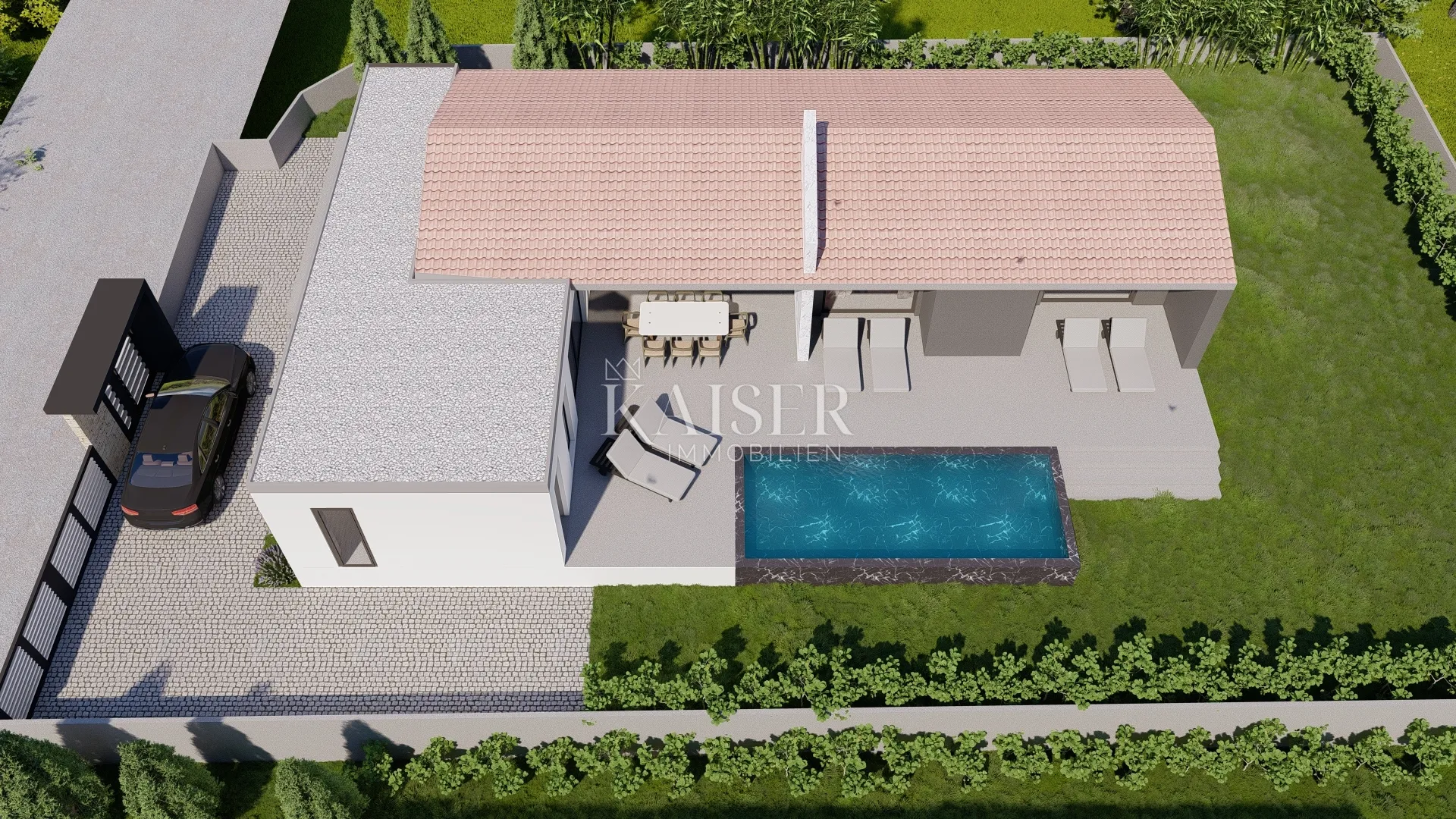 istra, peruški- građevinsko zemljište 609m2 gotovim projektom - slika 11