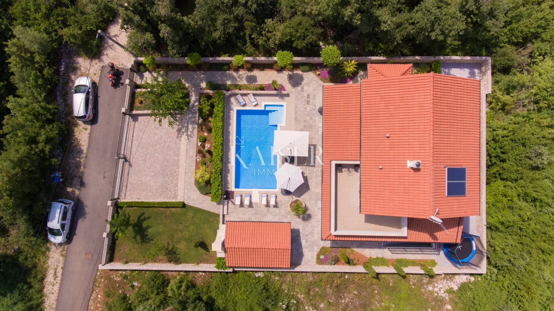krk, kras, vila s bazenom - slika 25