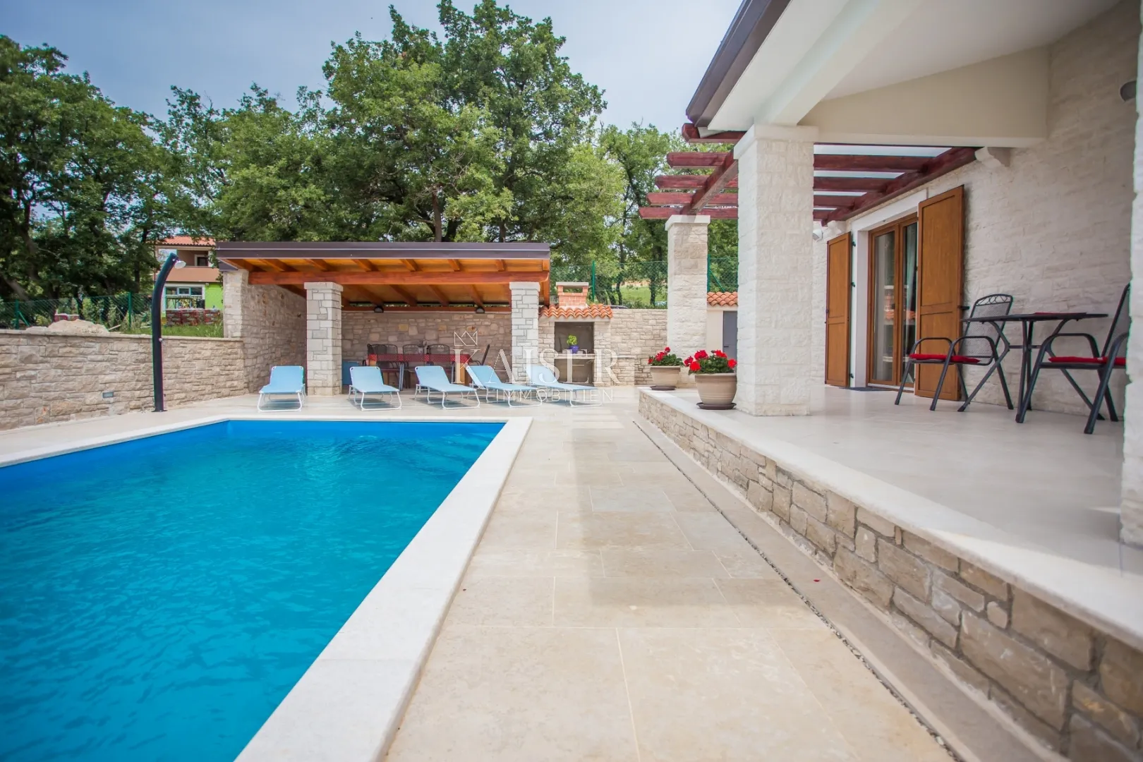 istra-kaštelir, vila sa bazenom pogled more 2 - slika 2