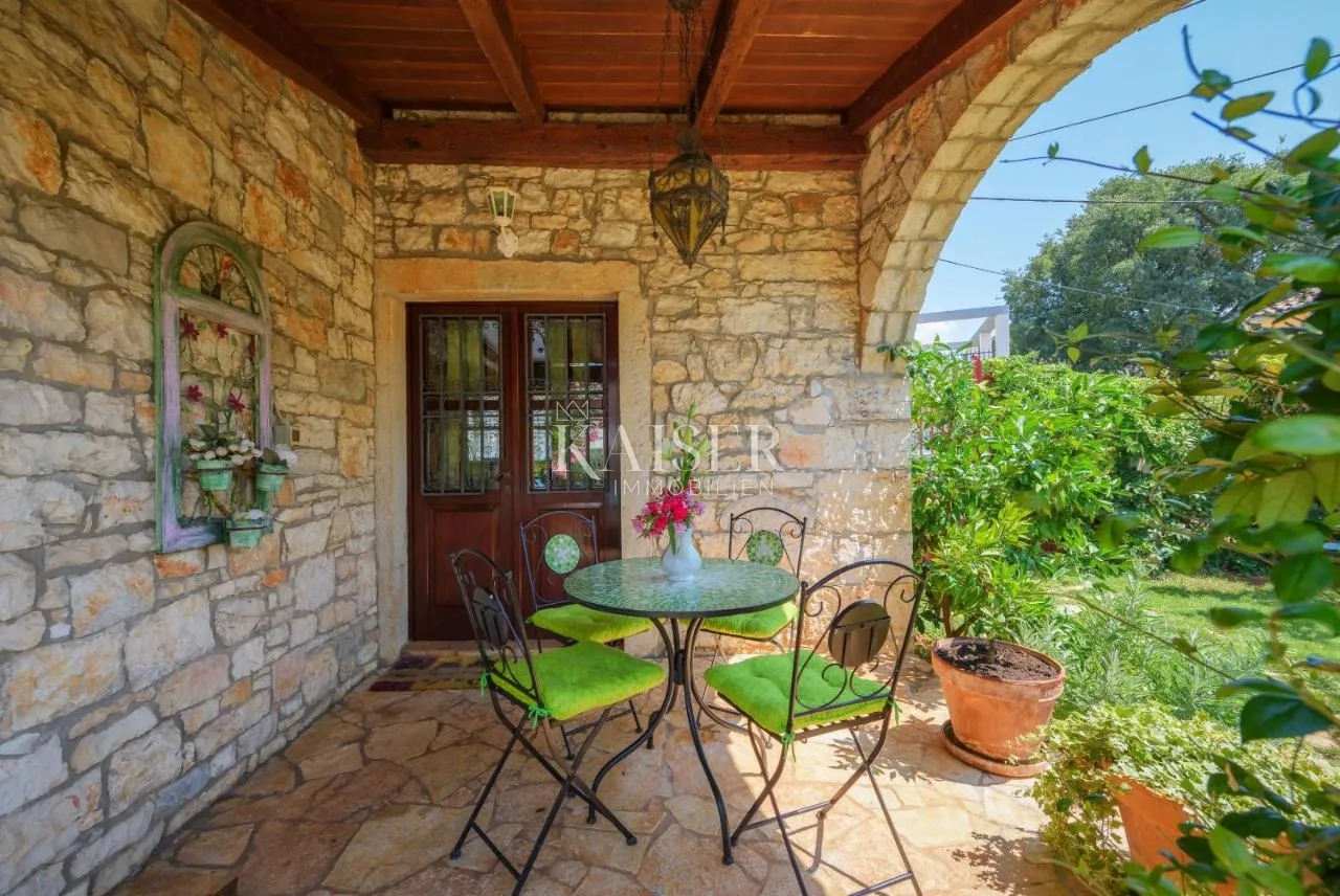 istra - nova vas, kamena kuća sa bazenom pogled more - slika 20