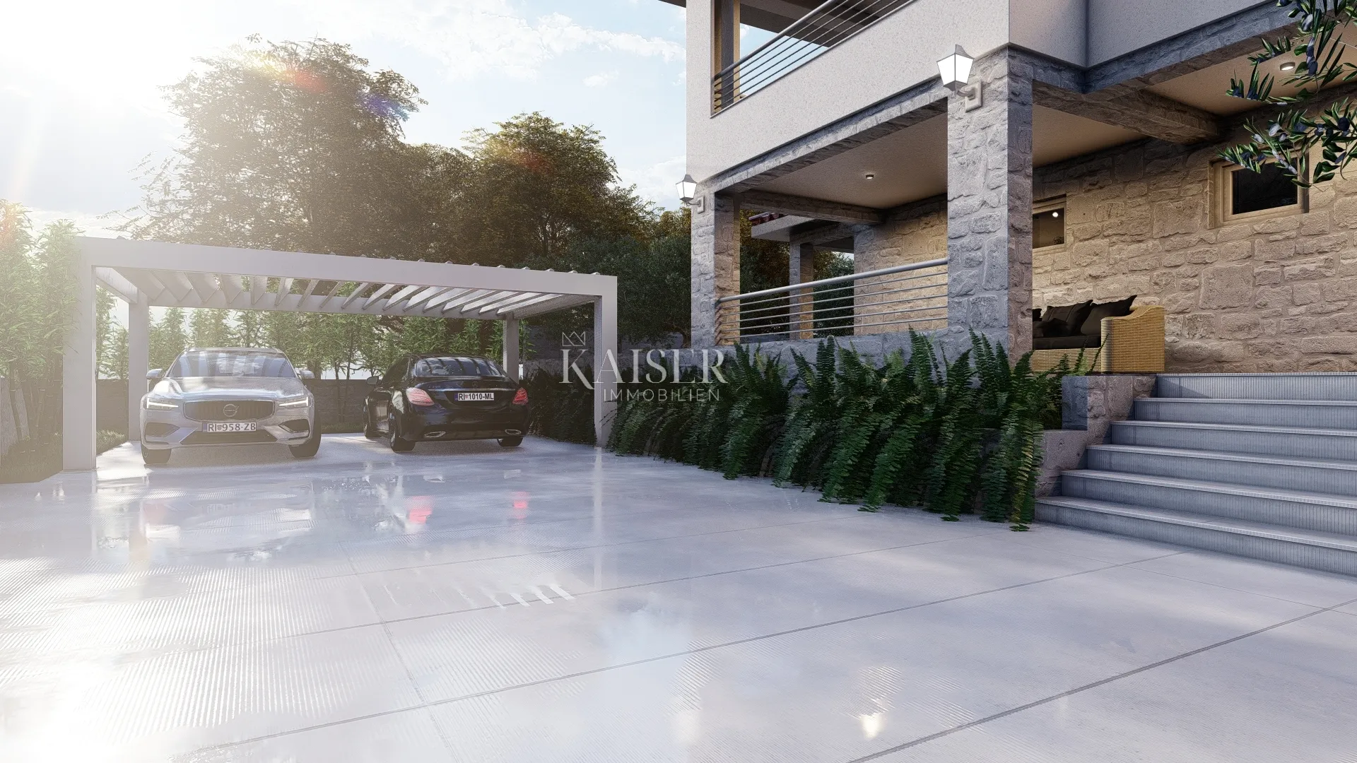 otok krk, dobrinj okolica - ekskluzivna villa sa bazenom, 210m2 - slika 17