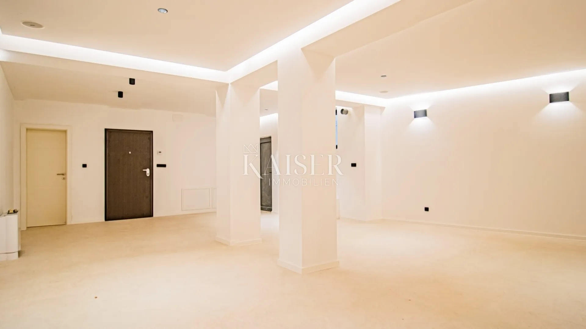 krk - stan 90m2 sa podrumom 34m2, okućnicom i bazenom - slika 13