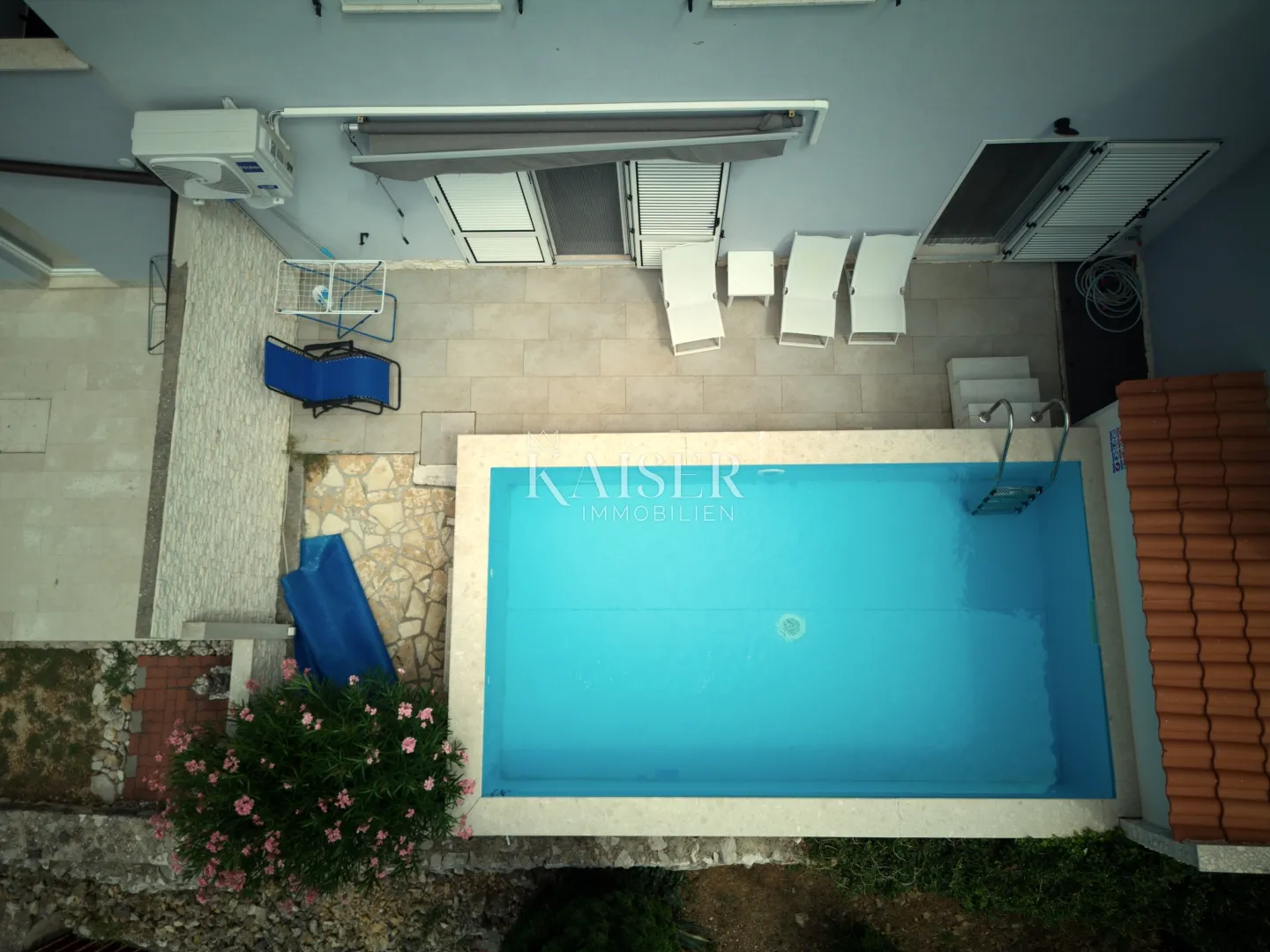 kuća s bazenom i pogledom na more – sveti jakov, mali lošinj - slika 3