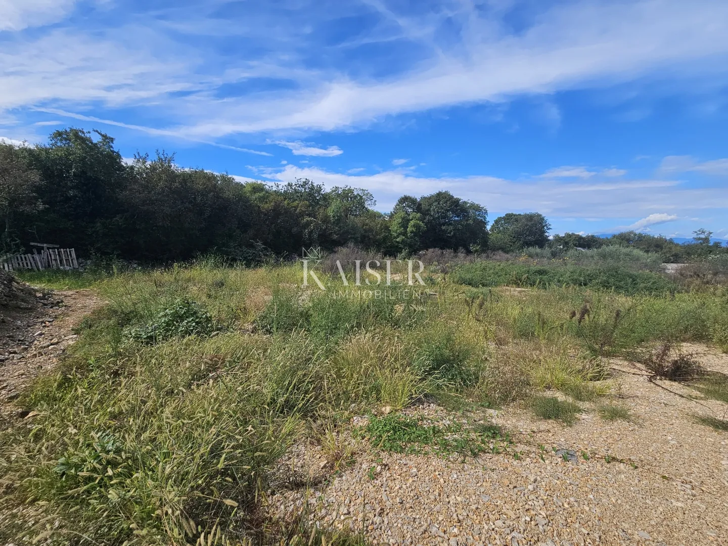 Otok Krk, Malinska - građevinsko zemljište 630m2 - Malinska, Malinska-Dubašnica