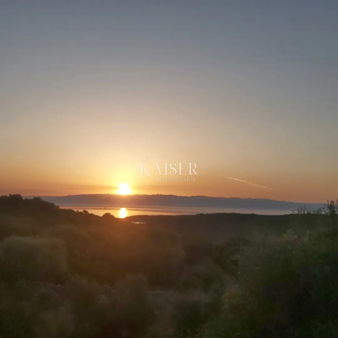 otok cres, punta križa - kamena kuća s pogledom na more - slika 4