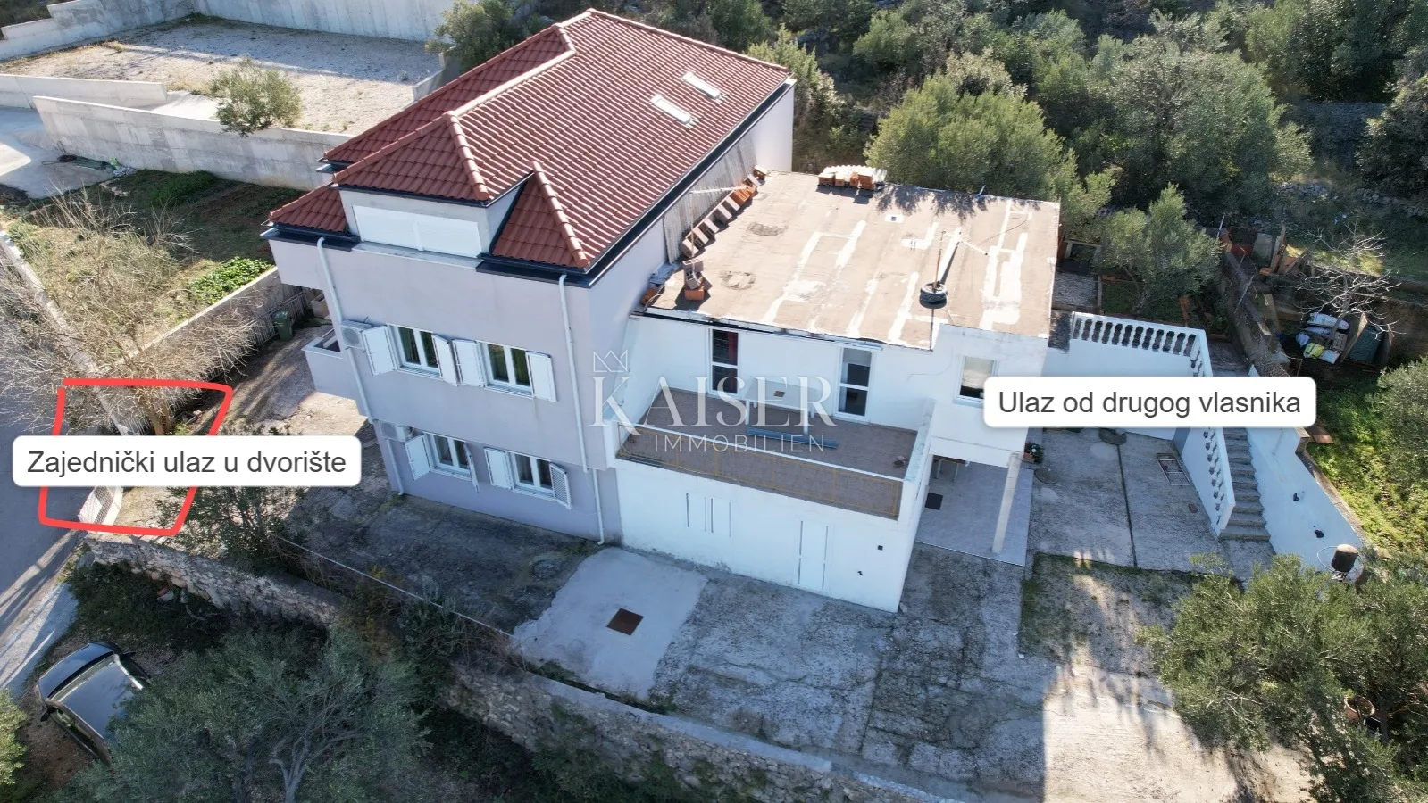 šparadići, šibenik - apartmanska kuća s 5 jedinica, 100m od mora - slika 7