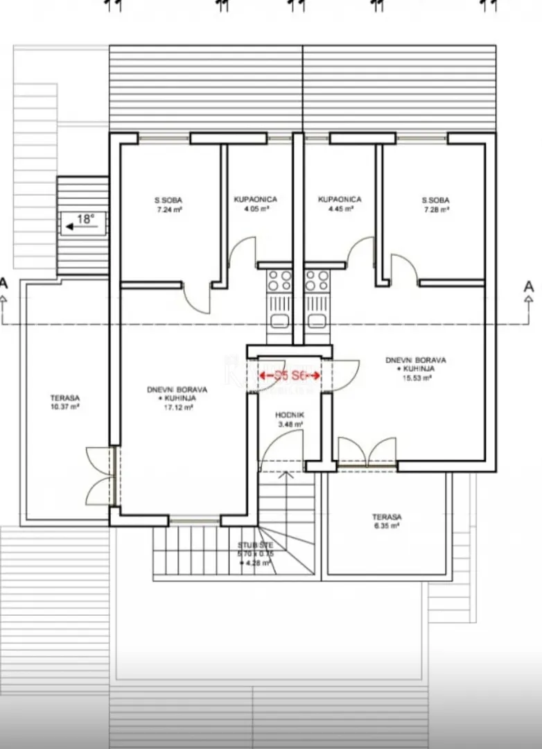 vir | kuća s 6 apartmanskih jedinica i garažom – 200 m od mora - slika 63