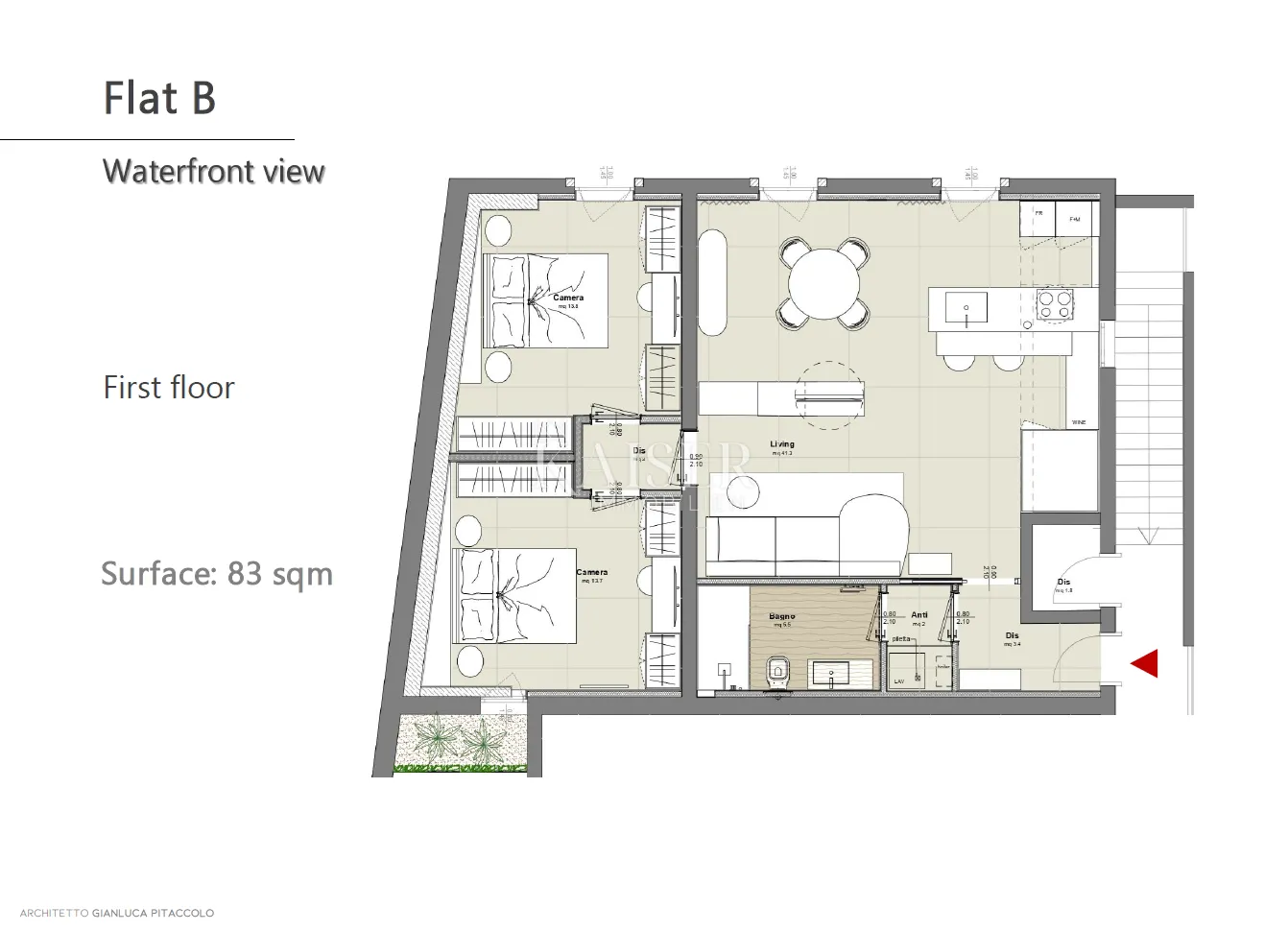 istra, novigrad - luksuzan stan u centru novigrada, 83m2; vrhunska lokacija - slika 2