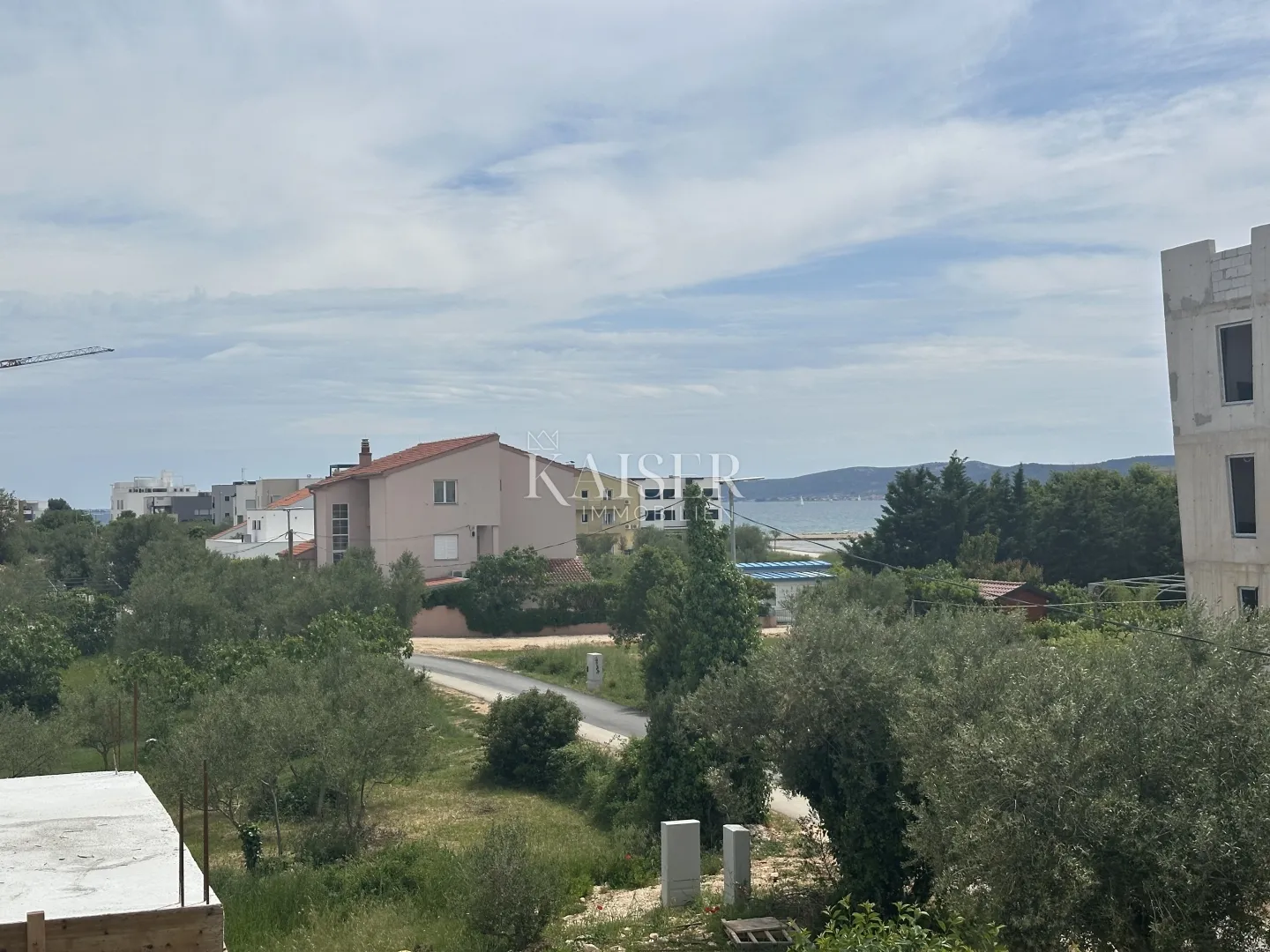 zadar, sukošan - novogradnja 200 m od plaže, pogled na more - slika 4