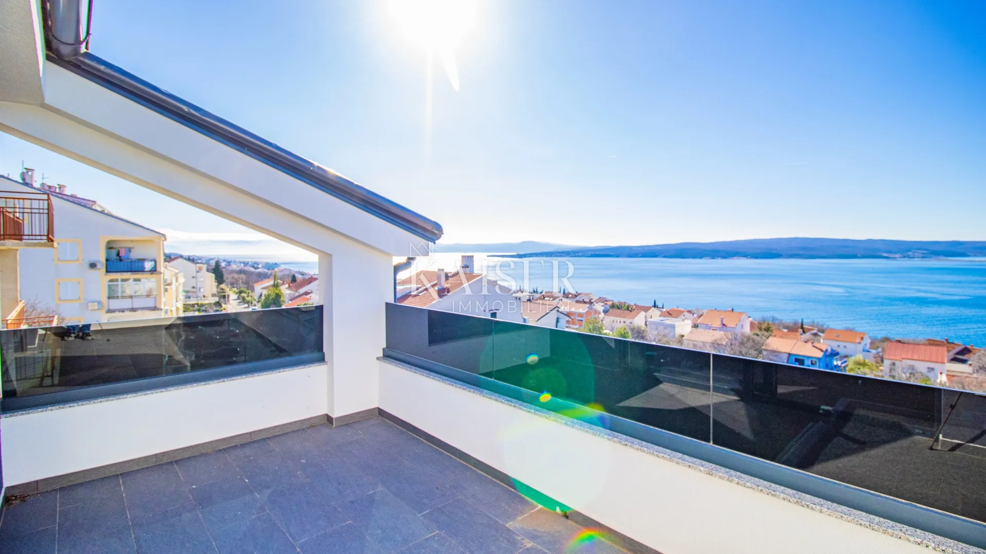 crikvenica, dramalj - prekrasan dvoetažni stan u novogradnji sa pogledom na more - slika 3