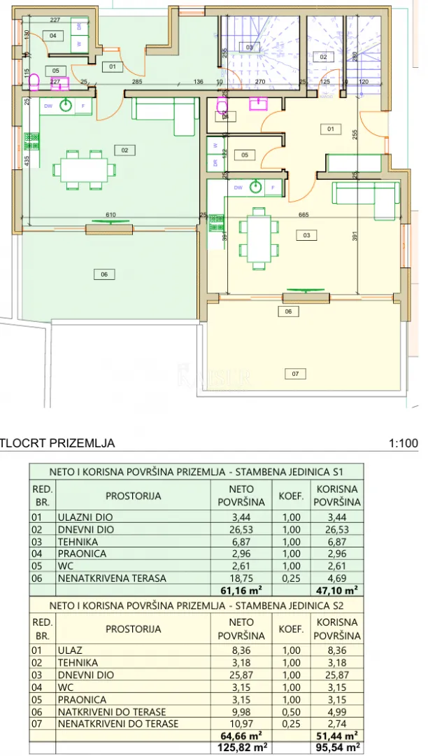 srima, vodice-moderna troetažna kuća (s1) s pogledom na more - slika 49