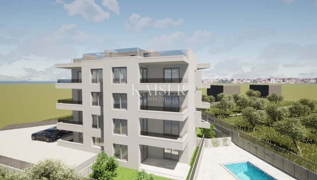 okrug gornji, čiovo - moderan dvosobni stan 300m od mora sa pogledom - slika 2