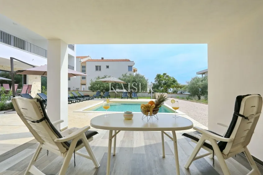 sukošan, zadar - moderan dvosoban apartman s lođom i pogledom na more - slika 52