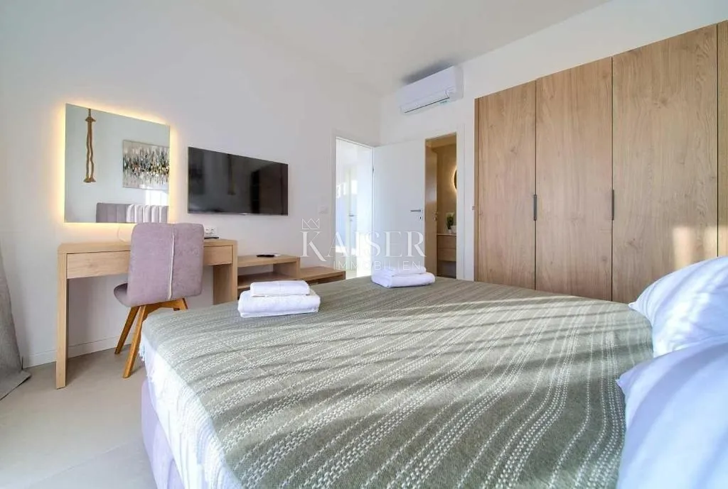 krk, okolica - luksuzna villa 199m2, pogled na more - slika 17