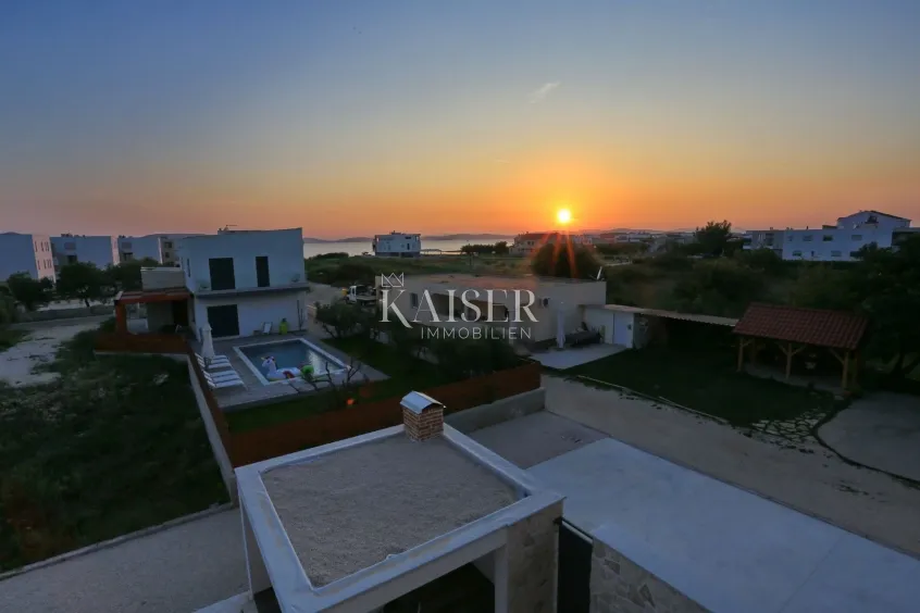 sukošan, zadar - moderan dvosoban apartman s lođom i pogledom na more - slika 82