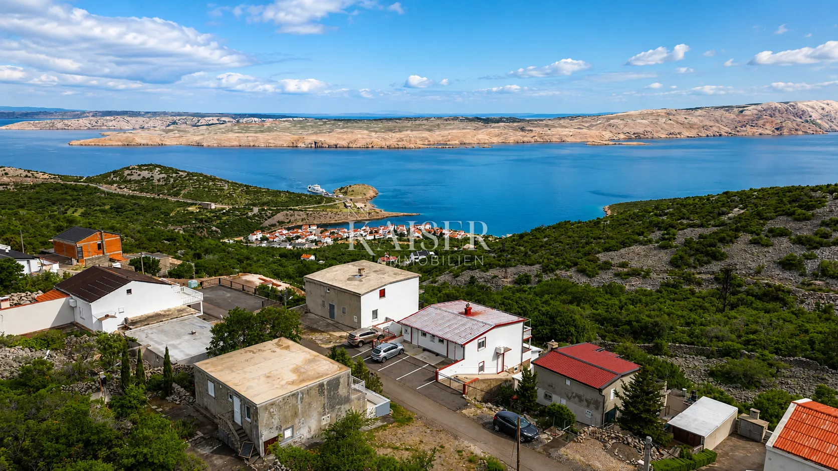 Senj, Stinica - samostojeća kuća sa 5 apartmana i pogledom na more - Stinica, Senj