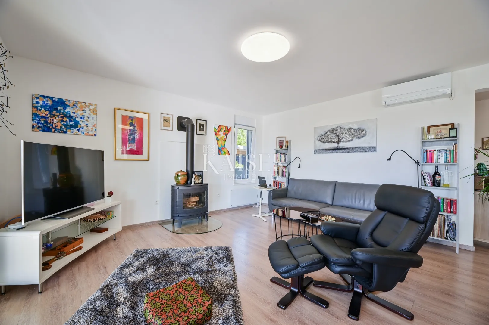 otok krk, malinska-moderna vila 190m2 s pogledom na more - slika 2