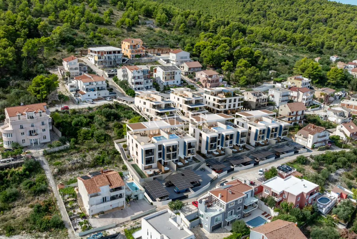 trogir, čiovo - luksuzni penthouse pored mora, 163 m2 - slika 5
