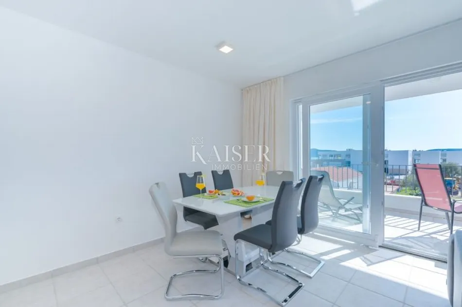 sukošan, zadar - moderan dvosoban apartman s lođom i pogledom na more - slika 28