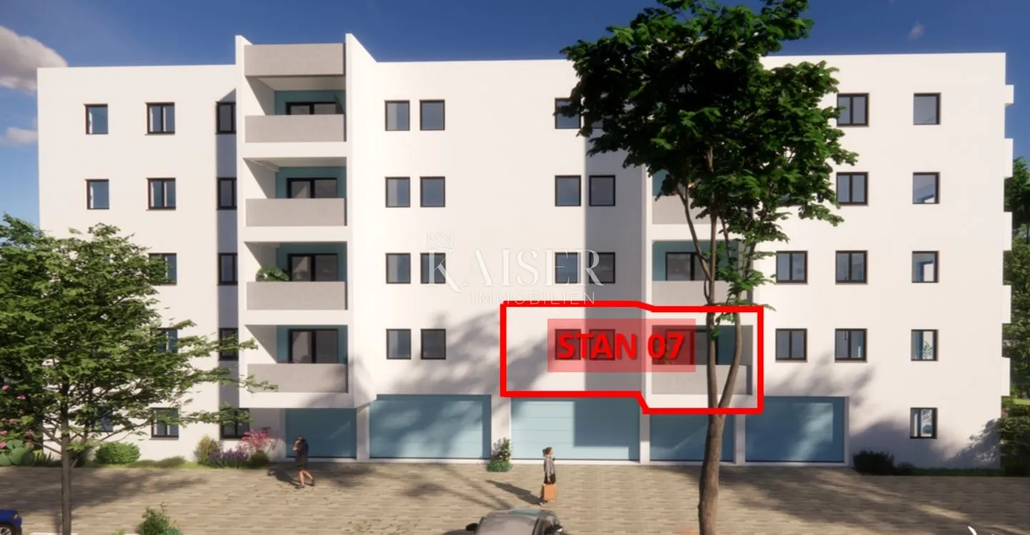 istra, pula- dvosoban stan 54m2 u novogradnji s liftom - slika 3