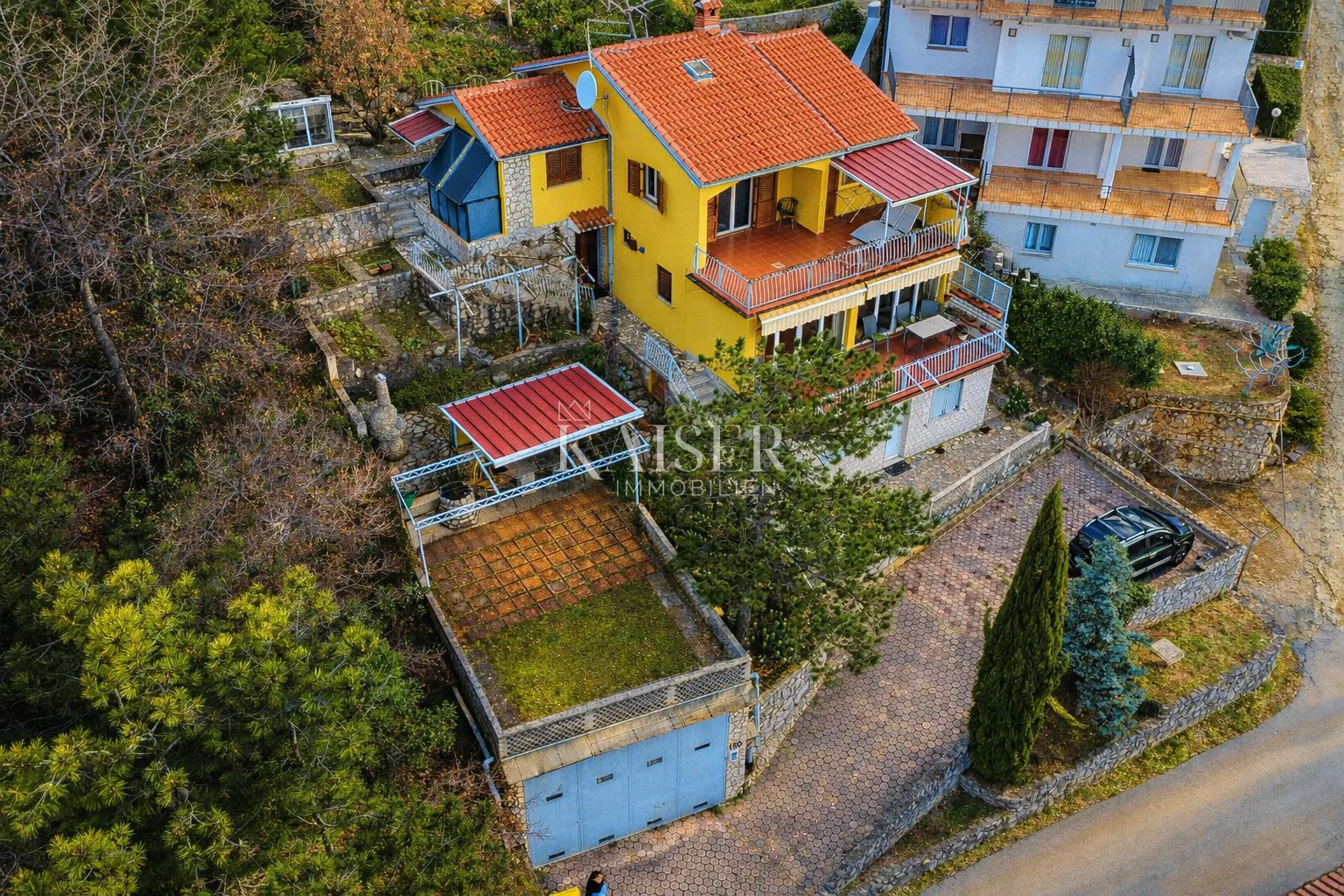 opatija, brseč - panoramski pogled na more, kuća, 243 m2 - slika 24