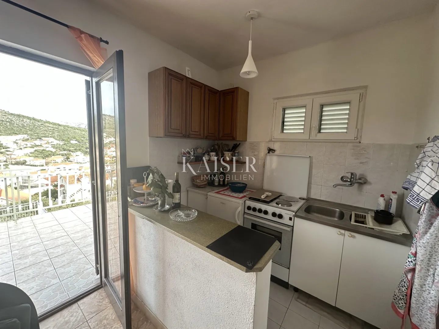 trogir, marina - kuća 80 m2 s bazenom i pogledom na more - slika 13