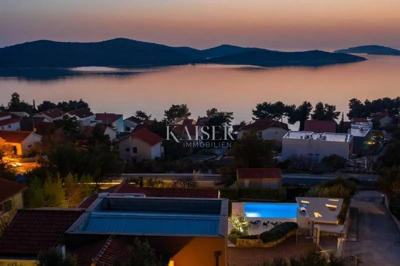 šibenik-žaborić – luksuzna vila 358 m² s bazenom, konobom i panoramskim pogledom - slika 24