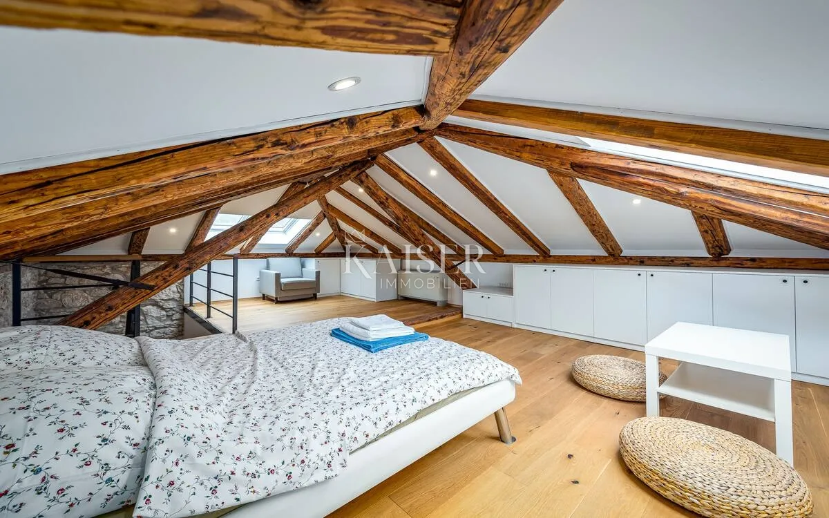 istra, labin - prilika, kuća s bazenom na velikoj okućnici i pogledom na more, 120 m2 - slika 11
