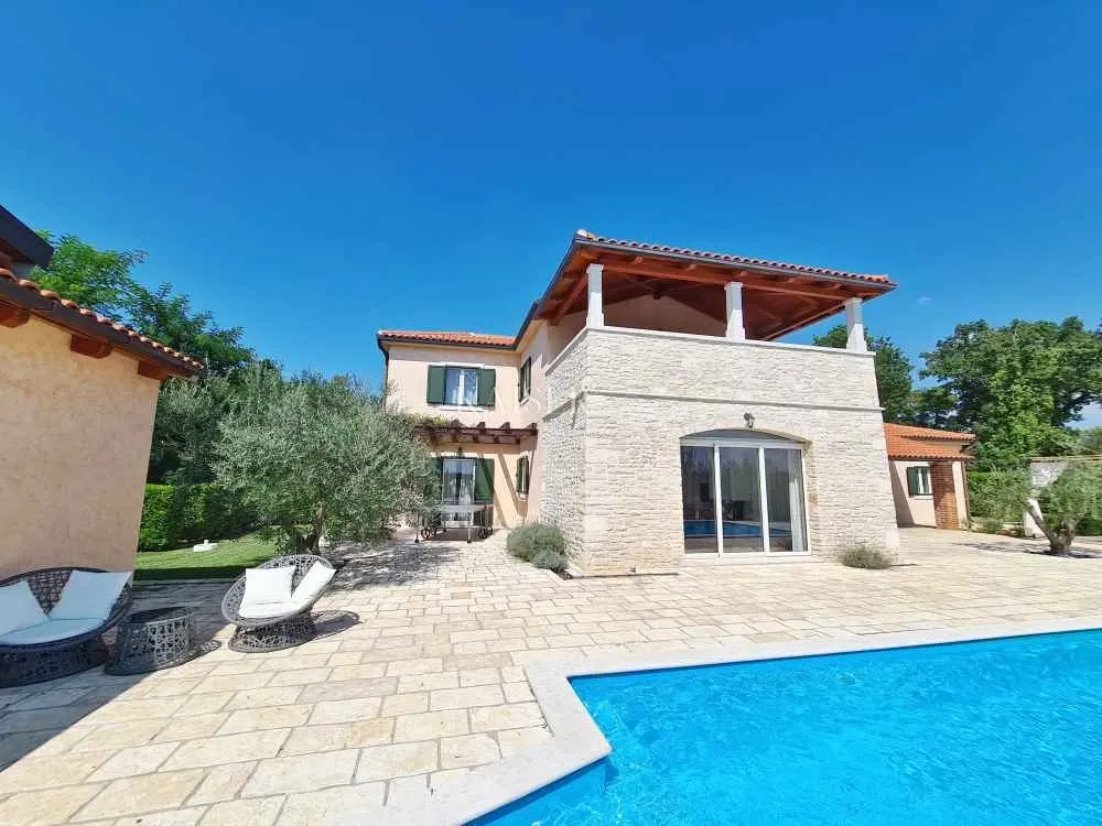 istra - poreč, luksuzna vila pogled more i sauna - slika 8