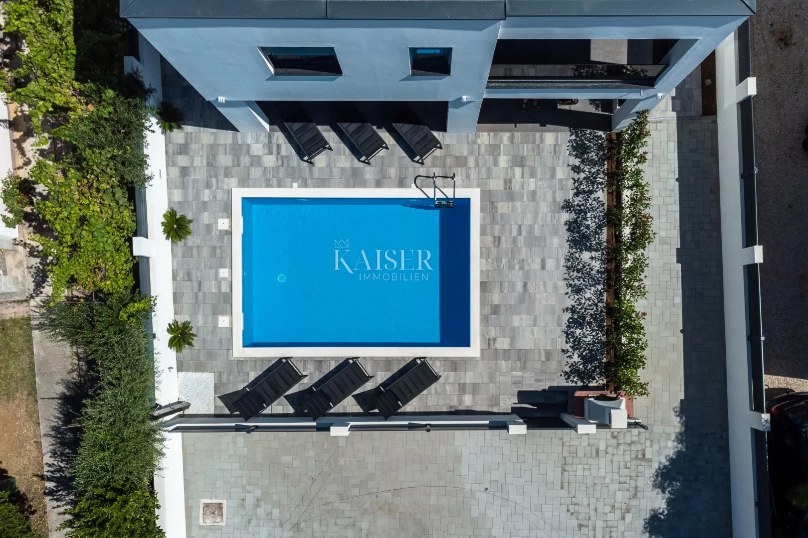 zadar, vrsi - prekrasna kuća sa bazenom i pogledom na more - slika 2