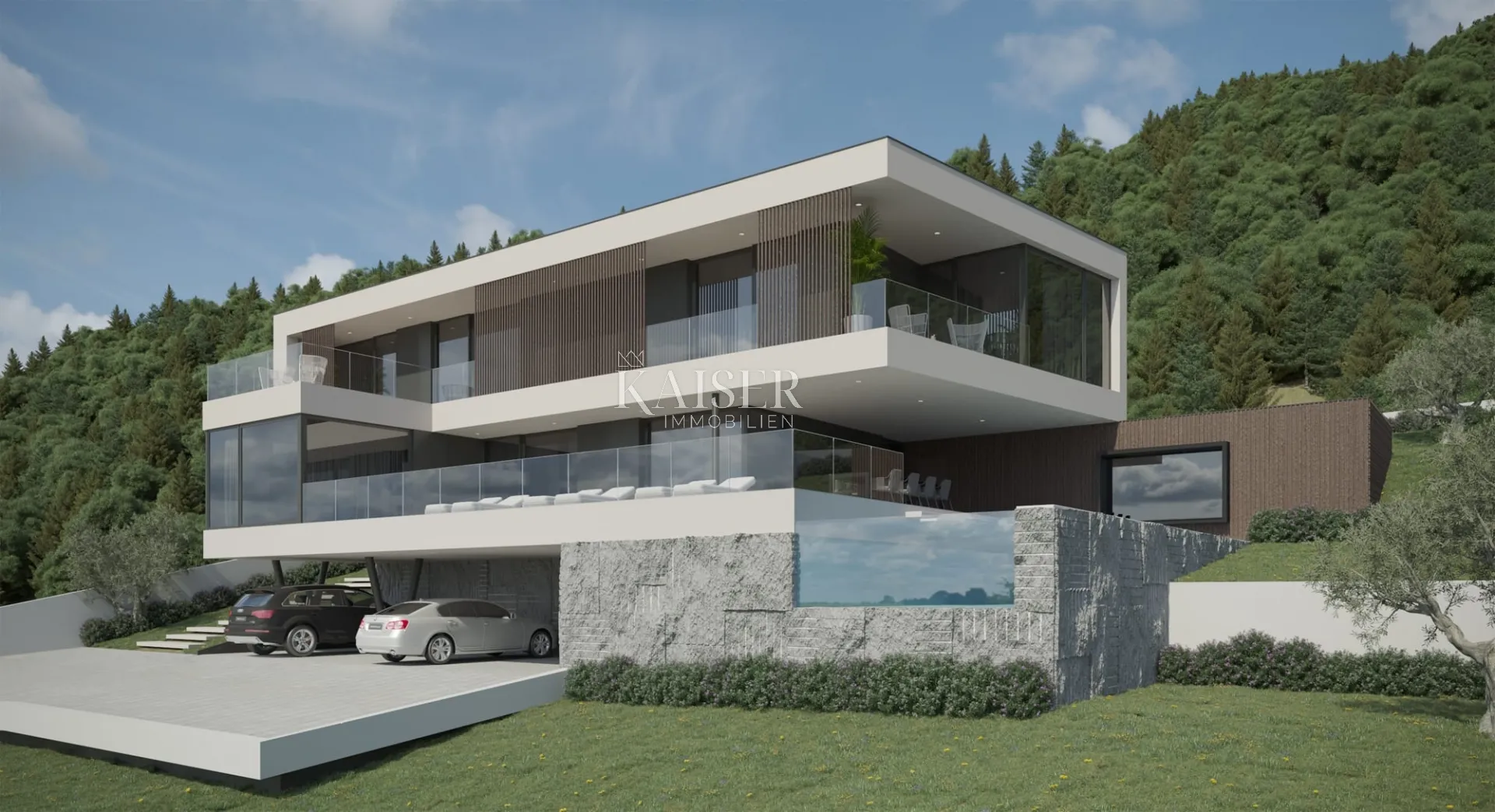 istra, rabac- luksuzna vila s bazenom 245,95m2 - slika 2