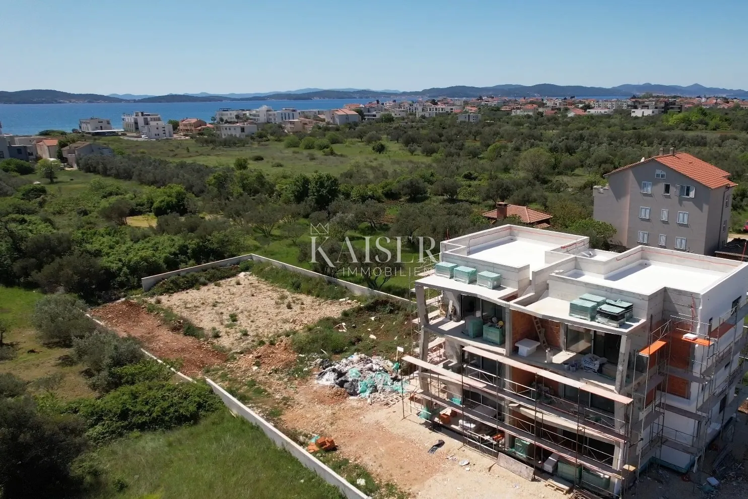 Sukošan, Zadar - Moderan dvosobni stan u prizemlju(S2), 250 m od mora