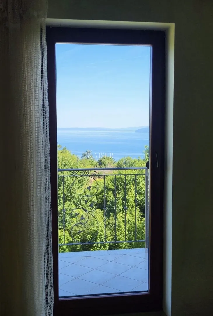 opatija, veprinac - kuća sa dva stana, velikim zemljištem i pogledom na more - slika 28