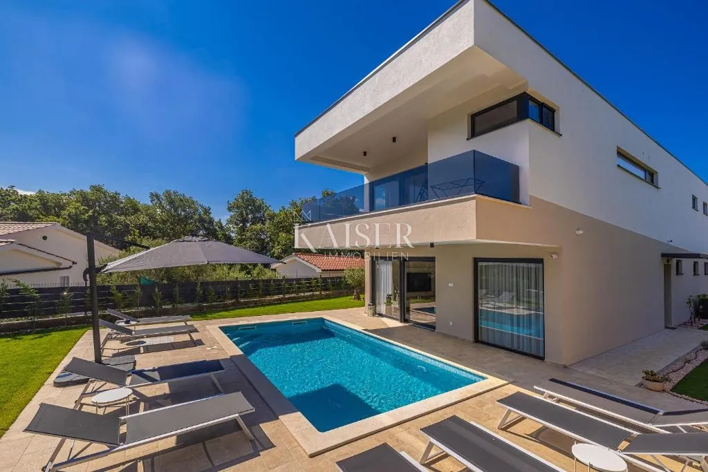 otok krk, omišalj - luksuzna dvojna kuća 204m2 - slika 2