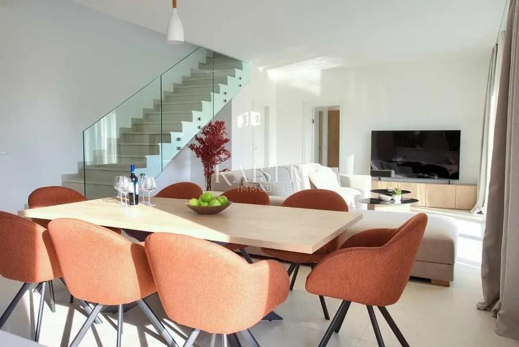 krk, okolica - luksuzna villa 199m2, pogled na more - slika 13
