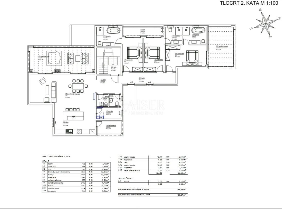 istra, poreč - luksuzni penthouse 800m od mora - slika 28