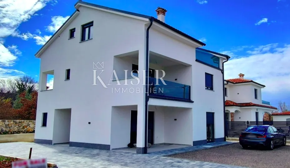 Otok Krk, Malinska - samostojeća kuća, novogradnja - Rasopasno, Dobrinj