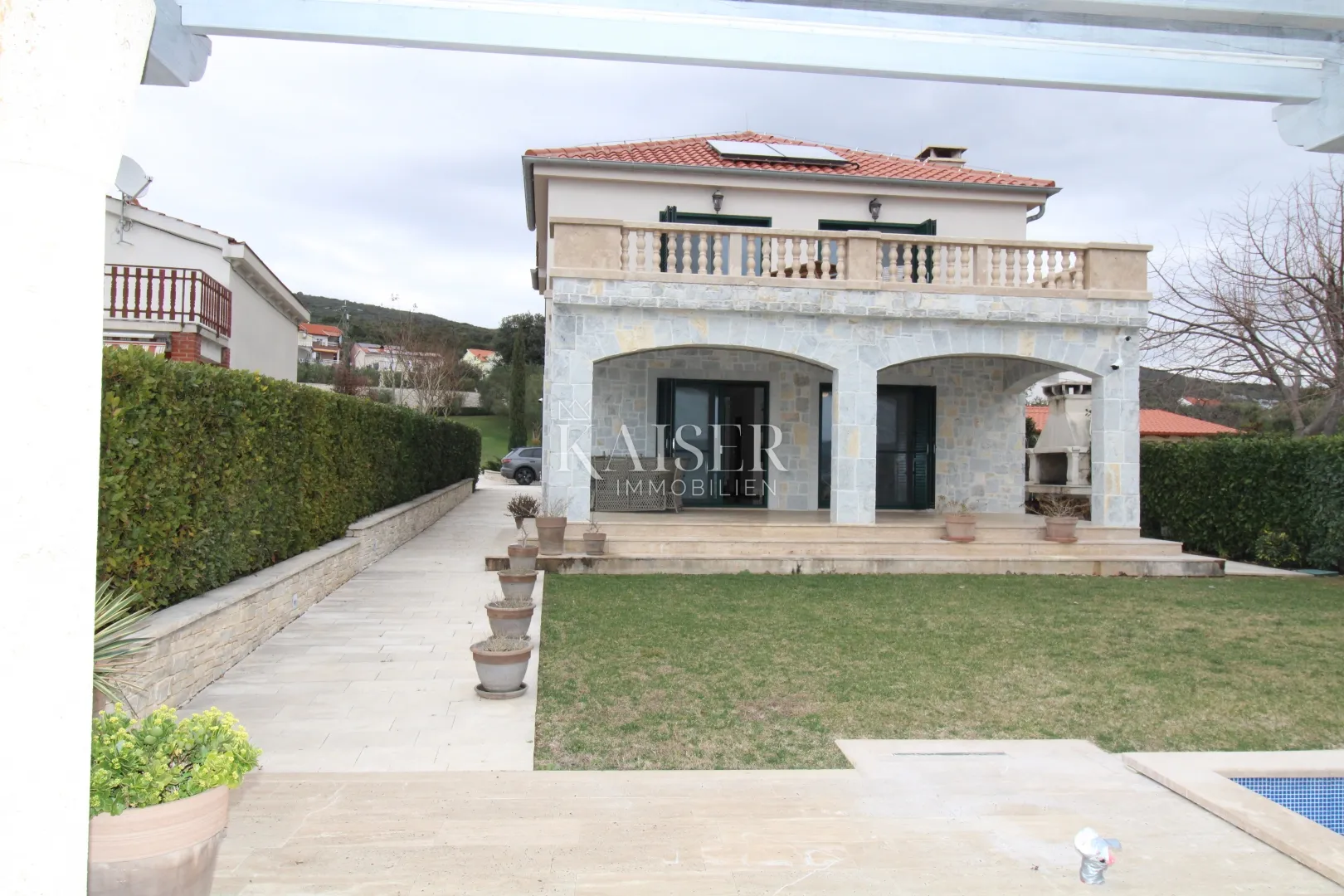 zadar,sv.petar- mediterasnka raskošna vila prvi red do mora - slika 2