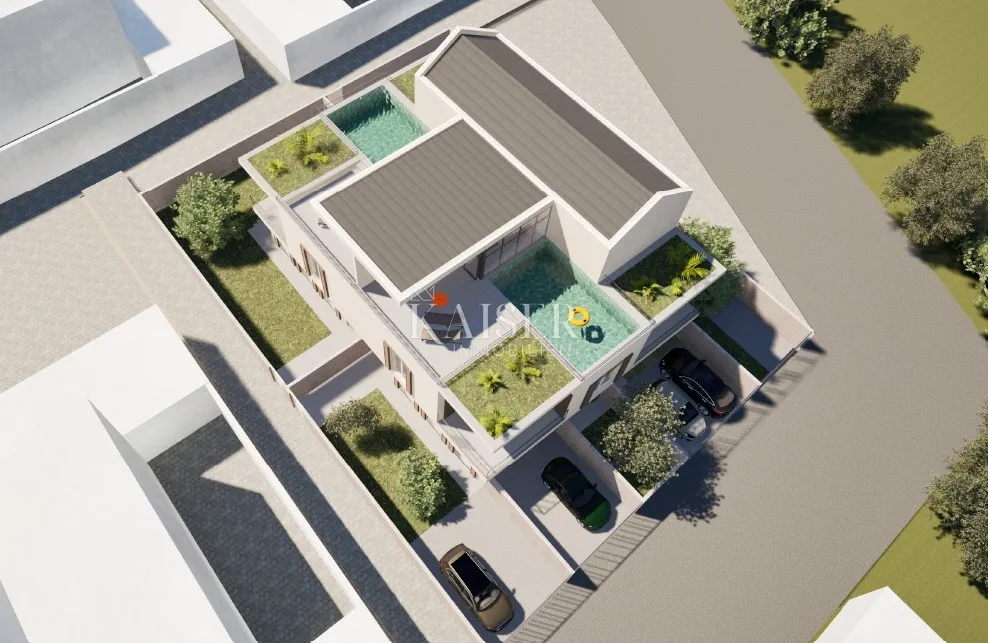 brodarica, šibenik - butik rezidencija s privatnim bazenima i vrtovima, 50 m od mora - slika 2