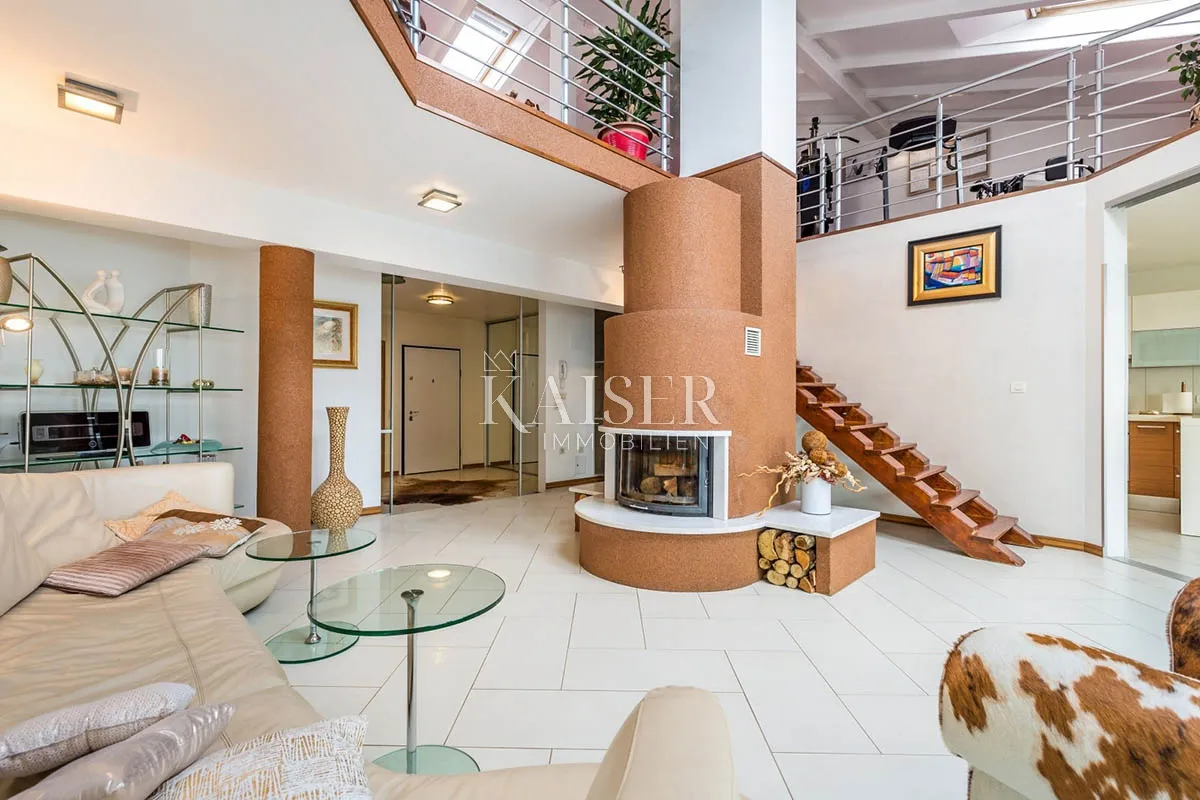opatija - luksuzni penthouse drugi red do mora - slika 9