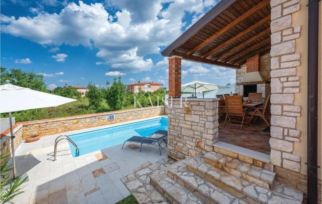 istra, umag, dvojna kuća s bazenom, 300m od mora - slika 3
